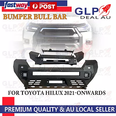 Front Bullbar Fits Toyota Hilux 2021-onwards Bumper Bullbar • $1008.99