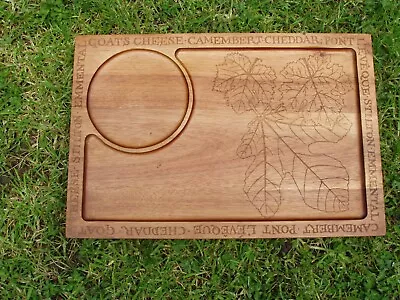 £9.99 • Buy Clare Mackie Bia Int Wood Designer Cheese Board Small Slit Join  24 X 35 Cm