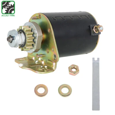 $57.17 • Buy 14TEETH Starter Motor For Briggs & Stratton 693552 Starter Ride On Mower 693551