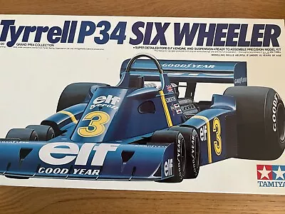 Tamiya 1/20 Tyrell P34 Six Wheeler Model Kit • £15