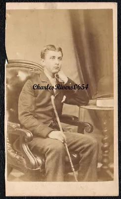 £4.50 • Buy Cdv Named Man Dr Keal Cane Victorian Antique Photo By Horner Of Beverley
