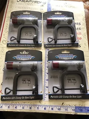 4X Shoreline Marine LED Advantage Portable Clamp On Mount Bow Light • $99.99