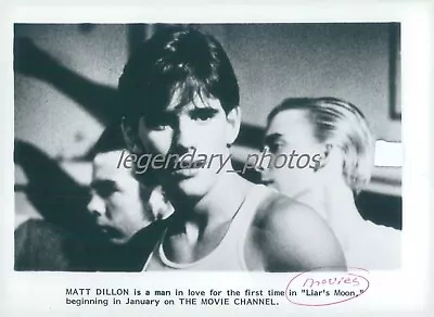 1981 Matt Dillon Stars In Liars Moon Original News Service Photo • $14.99