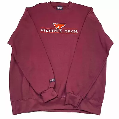 Vintage Jansport Virginia Tech Long Sleeve Sweatshirt Men’s Size XL  • $30