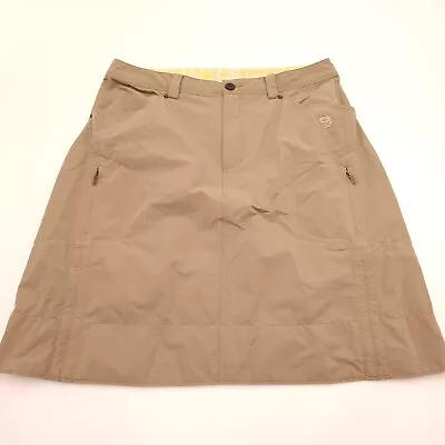 Mountain Hardwear Womens Size 10 Skirt 32W Tan Beige  • $18