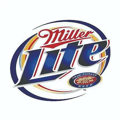 Miller Lite Beer Decal Bumper Sticker  • $3.59