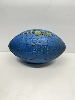Vintage Nerf Football Parker Brothers Blue Worn • $19.99