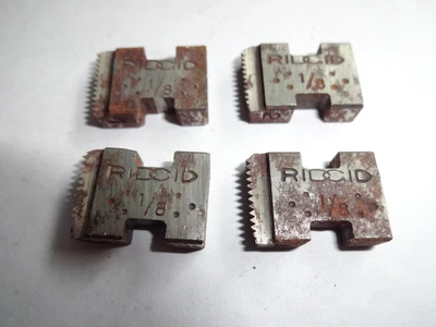 $10.65 • Buy NOS RIDGID 37810 1/8  NPT 27 TPI-RH Pipe Dies For 0-R, 00-R, 11-R, 111-R, 12-R