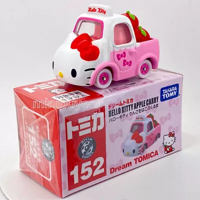 Takara Tomy Dream Tomica Hello Kitty Apple Carry Truck Model Car No. 152 • $30.79