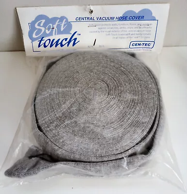 Knitted Central Vacuum Hose Cover Gray 30 Foot By Cen-Tec • $34.50