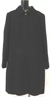 J. Crew Women's Plus Double-Cloth Lady Day Topcoat AH4 Black Size 22 NWT • $189.99