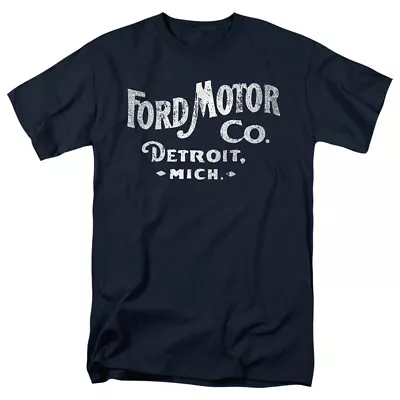 Ford Motor Co Logo Licensed Adult T-Shirt • $29.95