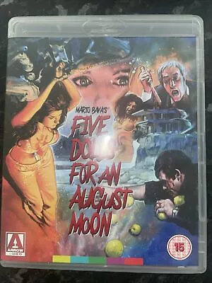 Five Dolls For An August Moon (BluRay + DVD 2016) Arrow Mario Bava • £5