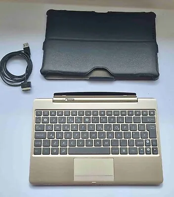 £5 • Buy Asus Transformer TF201 Dock/UK Keyboard, USB Cable And Flip Cover