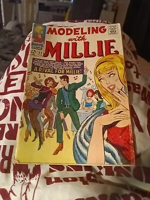 Modeling With Millie #53 Marvel Comics 1967 Paper Dolls Good Girl Art Cover  • $19.98