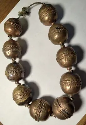 Vintage Ethiopian Copper Trade Beads • $25