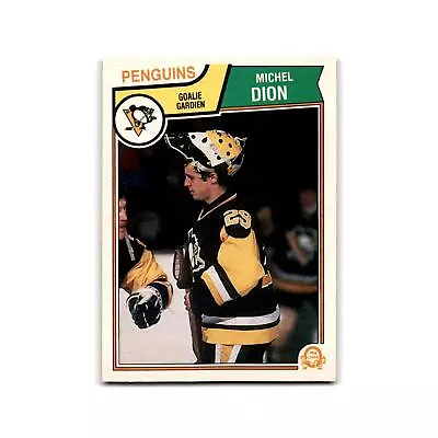 1983 O-Pee-Chee Michel Dion Pittsburgh Penguins #279 • $2.75