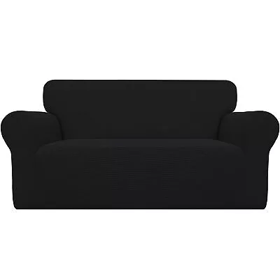 Stretch Loveseat Slipcover 1-Piece Sofa Cover Furniture Protector Couch Soft ... • $50.74