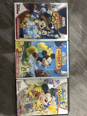 Mickey Mouse Clubhouse DVD Lot Of 3 • $15