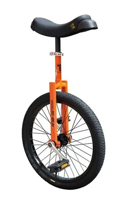 Unicycle QU-AX Luxus 20 Inch Orange Alu Rim Tire Black • £139.30