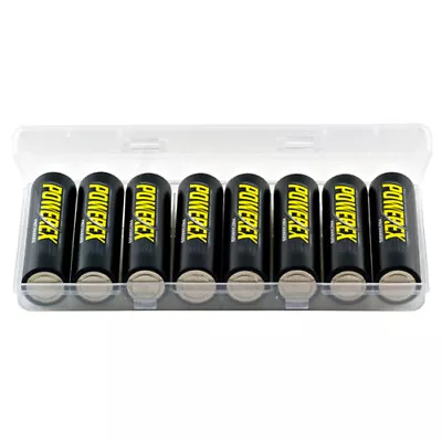 PowerEx Precharged 2600 MAh AA NiMH 8 Pack Rechargeable Batteries MH-8AAP-BH • $24.49