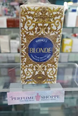 Blonde By Versace EDT Eau De Toilette Spray 1.0 Fl Oz/30 Ml **NEW**SEALED** • $124.50