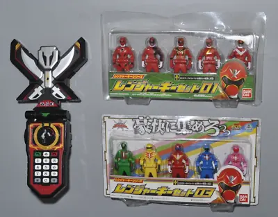Power Rangers Gokaiger DX Mobirates + Ranger Key Set 01 & 03 From Japan • $52