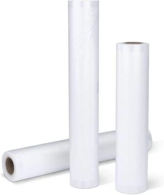 $17.99 • Buy Vacuum Sealer Bags 8 /11” X 118 (3-Pack) Food Vacuum Bags Commercial Grade Bag