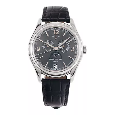 Patek Philippe Annual Calendar 5146G 18k White Gold Gray Dial 39mm Automatic Wat • $41548