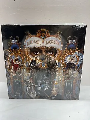 Michael Jackson Dangerous 2LP Red & Black Swirl Vinyl Limited Edition Sealed • $38