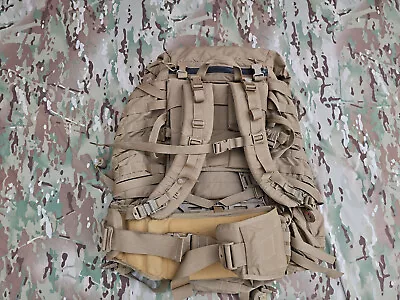 🇺🇸 USMC Marine Corps FILBE Coyote Brown Complete Rucksack Field Pack MARSOC • $159.87