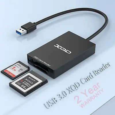 $59.97 • Buy XQD Card Reader,  USB3.0 XQD/SD Card Reader Dual Slot Memory Card Reader 5Gpbs S