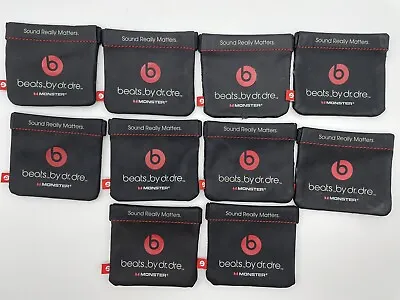 Lot Of 10 Soft Case For  IBeats By Dr.Dre-UrBeats Monster Headphones Pouch • $19.99