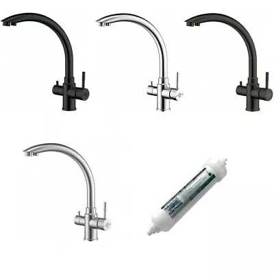 £99.95 • Buy FilterLogic Madeira 3 Way Kitchen Drinking Water Filter/Mixer Tap W/ FREE System