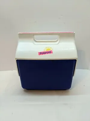 Polaroid Summer Mini Igloo Cooler From Early 1990’s. Very Cute • $32.05