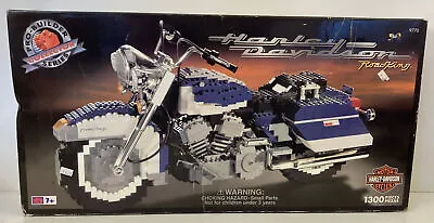 UNCOUNTED Mega Bloks 9770 Pro Builder Harley Davidson Road King 2001 As Is • $70