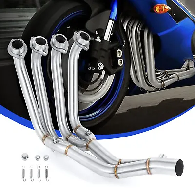 Exhaust Pipes System Header Pipes Fit For Yamaha YZF R6 2006-2015 2016 2017 2018 • $159.38
