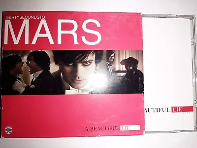 A Beautiful Lie By 30 Seconds To Mars (CD 2005) EMO CARD SLIPCASE THE FIRM  • £4