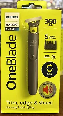 NEW Philips Norelco OneBlade 360 Blade FACE Trim Edge Shave QP2724/70 Sealed • $19