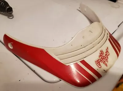 Visor Vtg Griffin Helmet 1990s Motocross MX BMX Pro-line GX 747 Crossflow White • $55