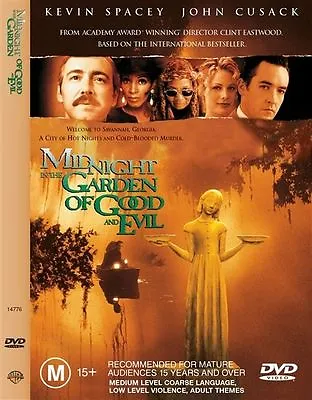 $18.95 • Buy Midnight In The Garden Of Good And Evil (DVD, 1999) Region 4 Kevin Spacey  