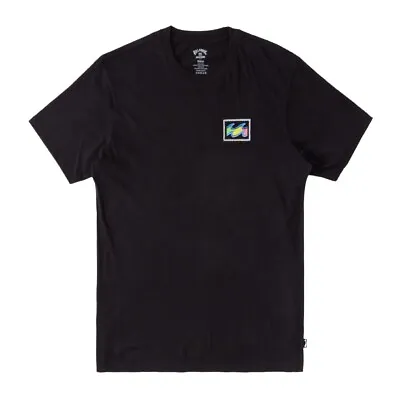 Billabong Mens  Crayon Wave  Short Sleeve T Shirt Size Large Nwt Black • $23.95