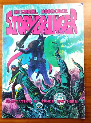 £20 • Buy Michael Moorcock Stormbringer Large Edition Graphic Novel C. 1976  J. Cawthorn