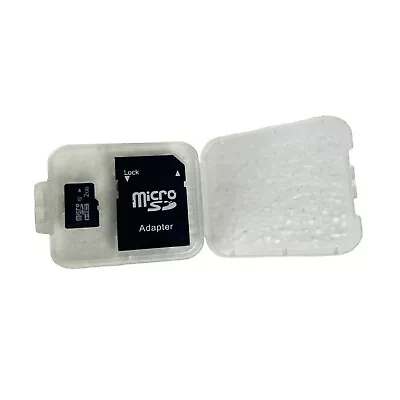 Micro SD HC 2GB Card And Adapter 2GB Card Card Adapter GSJM1803GMAX • $7.38