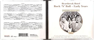 Heartbreak Hotel: Rock 'n' Roll Early Years By Various (3 CD)  W/booklet #0822AH • $8.99