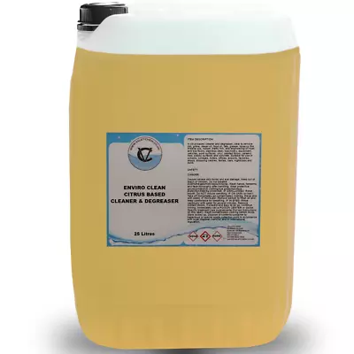 £25.99 • Buy Citrus-Based Cleaner & Degreaser Enviro Clean Fast Acting For Multi-Purpose -25L