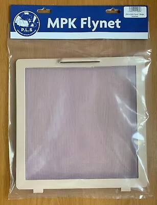 MPK 280 X 280mm Hinged Roof Light Flynet Flyscreen In Beige Caravan Motorhome • £12.55