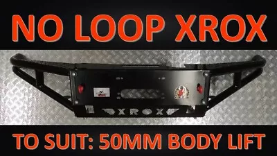 Xrox Bullbar To Suit Holden Rodeo Ra 2003-10/2007-no Loop-50mm Body Lift • $1455.30