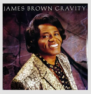James Brown Poster 1986 Gravity Album Promotion • $39.99