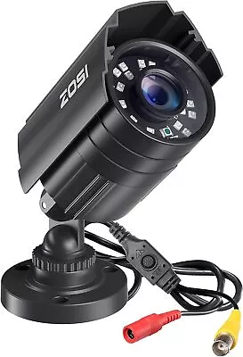 ZOSI 2.0MP 1080P HD 1920TVL Security Black CCTV Camera 80ft IR Night Vision  • $13.99